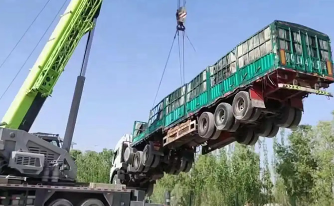长春道路脱困救援案例